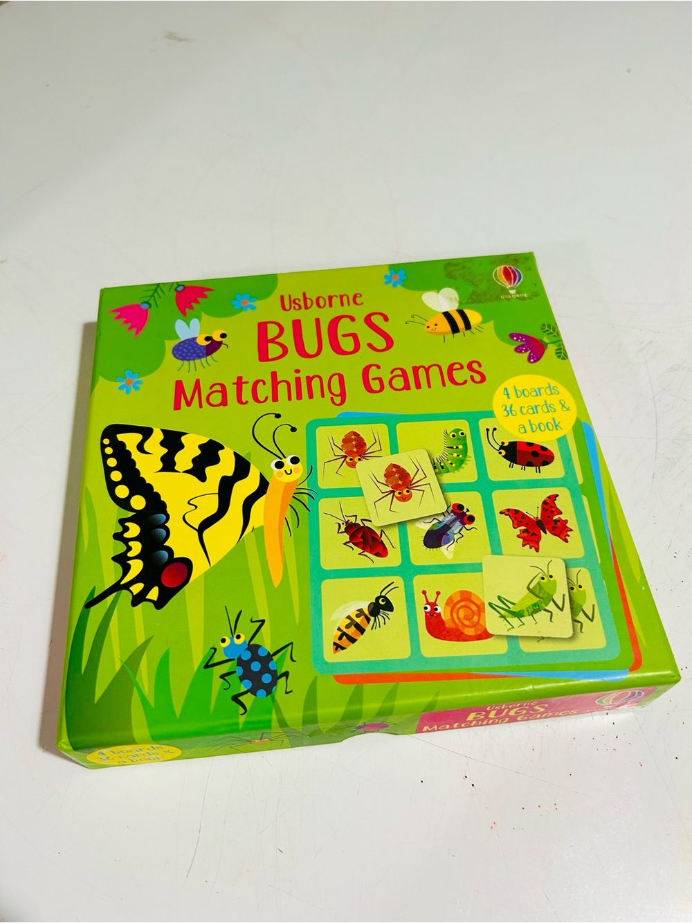 Usborne Bugs Matching Games - complete !